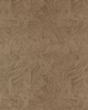 Schumacher Wallpaper LABYRINTH METALLIC ESPRESSO