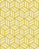 Schumacher Wallpaper TUMBLING BLOCKS CITRON