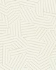 Schumacher Wallpaper DECONSTRUCTED STRIPE GREIGE