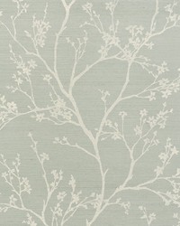 Twiggy Sisal Sky by  Schumacher Wallpaper 