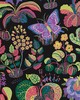 Schumacher Wallpaper EXOTIC BUTTERFLY BLACK