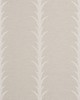 Schumacher Wallpaper ACANTHUS STRIPE VINYL LIMESTONE