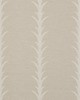 Schumacher Wallpaper ACANTHUS STRIPE VINYL TAUPE