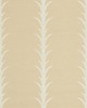 Schumacher Wallpaper ACANTHUS STRIPE VINYL NATURAL
