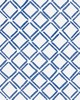 Schumacher Wallpaper DINA PAPERWEAVE COBALT