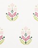 Schumacher Wallpaper FLOWERET PAPERWEAVE SPRING
