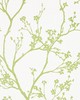 Schumacher Wallpaper TWIGGY PAPERWEAVE LEAF
