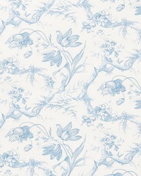 Toile De Fleurs Delft by  Carey Lind 