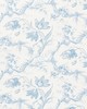 Schumacher Wallpaper TOILE DE FLEURS DELFT