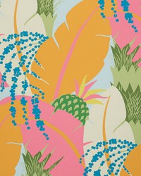 Ananas Tropical by  Schumacher Wallpaper 