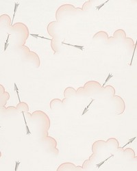 Mercurio Blush by  Schumacher Wallpaper 