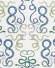 Schumacher Wallpaper GIOVE EMERALD & SAPPHIRE