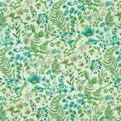Botanica 503 Serenity COTTON  Blend Fire Rated Fabric Leaves and Trees  Tropical   Fabric