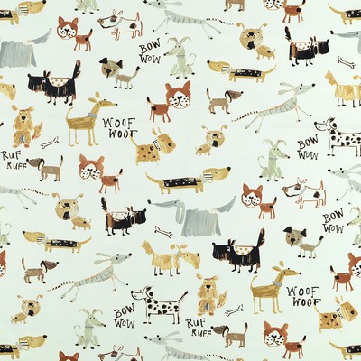 Bow Wow 129 Pebble Multipurpose COTTON Fire Rated Fabric Cat and Dog   Fabric
