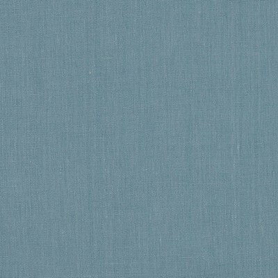 Brussels 15 Chambray Blue LINEN Fire Rated Fabric Medium Duty 100 percent Solid Linen   Fabric