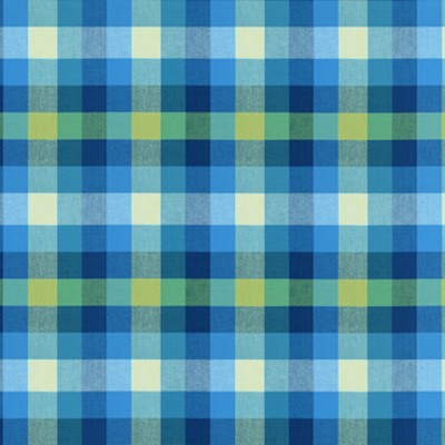 Cape Cod 524 Medit Blue Blue COTTON Fire Rated Fabric