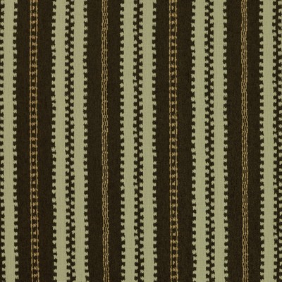 DODGER 603 CHOCOLATE Brown POLYESTER Fire Rated Fabric Striped   Fabric