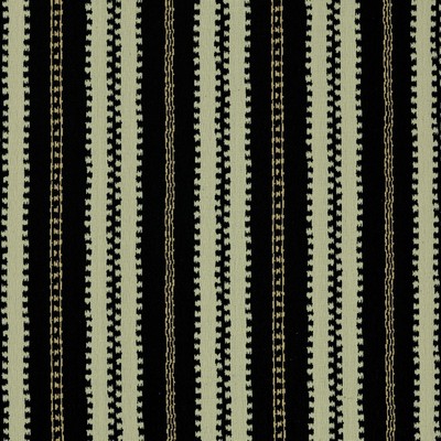 DODGER 99  ONYX Black POLYESTER Fire Rated Fabric Striped   Fabric