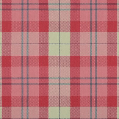 Leland 71 Pink Pink COTTON  Blend Fire Rated Fabric Medium Duty Plaid and Tartan  Fabric