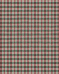 Linley Gingham 127 Pink green by  Covington 