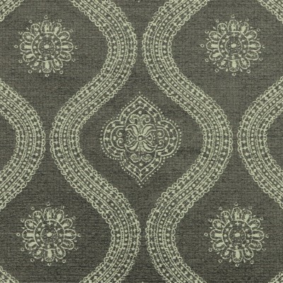 Lucca 920 Heather Grey Grey POLYESTER  Blend Fire Rated Fabric Heavy Duty Ethnic and Global   Fabric