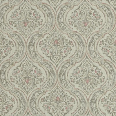 Magnolia Home Fashions MG-MARSALA BLUSH MG-MARSA-BLUSH Pink COTTON COTTON Fire Rated Fabric Floral Medallion  Ethnic and Global  Fabric