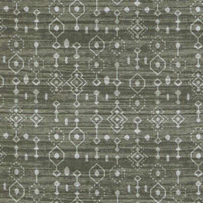Magnolia Home Fashions MG-TAOS CHARCOAL MG-TAOS-CHARCO Grey COTTON COTTON Fire Rated Fabric Navajo Print  Novelty Western  Fabric