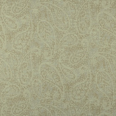 Nesling 118 Sandstone Beige POLYESTER  Blend Fire Rated Fabric Heavy Duty NFPA 260  Classic Paisley   Fabric