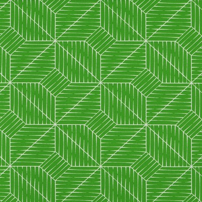 S-PLANX 214 TROPIQUE Green T-SPUN  Blend Fire Rated Fabric Geometric  Outdoor Textures and Patterns  Fabric