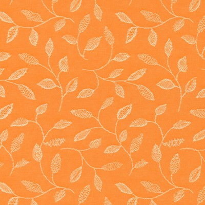 Sabrina 321 Tangerine Orange POLYPROPYLENE/45%  Blend Fire Rated Fabric