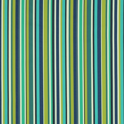 Sdreef Stripe 514 Ocean Blue POLYPROPYLENE  Blend Fire Rated Fabric Stripes and Plaids Outdoor  Striped   Fabric