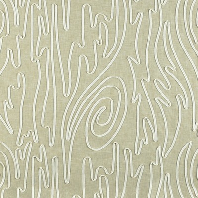 SIDEWINDER 196 LINEN Beige Multipurpose RECYCLE  Blend Abstract  Leaves and Trees  Miscellaneous Novelty  Fabric