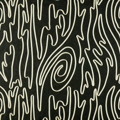 SIDEWINDER 903 CHALKBOARD Black Multipurpose RECYCLE  Blend Abstract  Leaves and Trees  Miscellaneous Novelty  Fabric