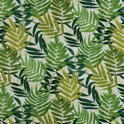 Tropix 232 Palm Green COTTON Fire Rated Fabric NFPA 260  Tropical  Classic Tropical   Fabric