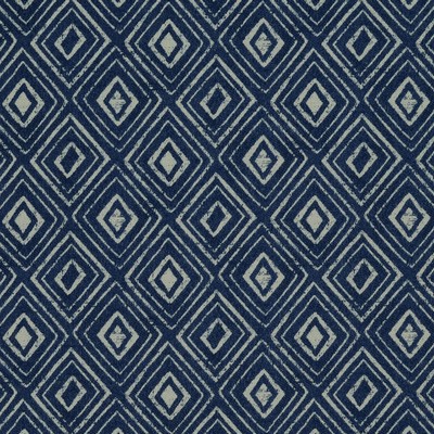Windham 593 Indigo Blue POLY  Blend Fire Rated Fabric
