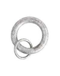 Rings With Loop Silver 10 Pack by   