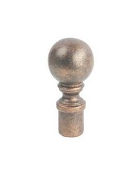 Ball Finial Bronze by   