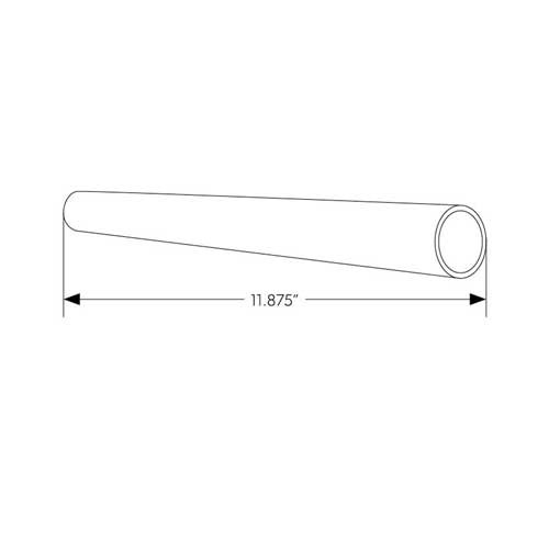 Metal Rod Splice for Half Inch Rod Curtain Rods