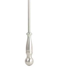 Decorative 38in Wand Pewter by   