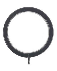 Flat Lined Rings Black Pack of 10 by   