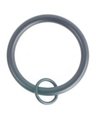 Rings with Loop Black 10 Pack by   