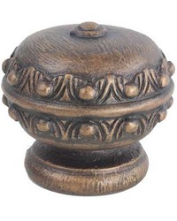 Egg Finial Bronze by   