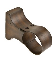 3.75 INCH CEILING BRACKET 1 CHOCOLATE by  Stout Hardware 