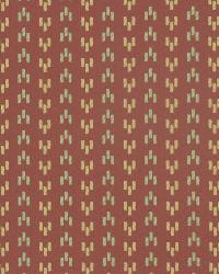 Floor Plan Orange Ochre by  Robert Allen 