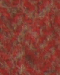 Wool Chevron Classic Crimson by   