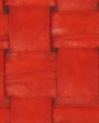 Raffia Path Lacquer Red by  Robert Allen 