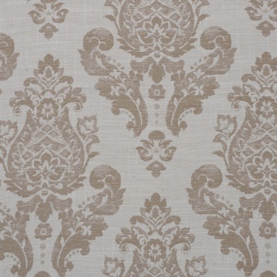 Mitchell Fabrics Catalina Latte in Weekend Brown Polyester  Blend Modern Contemporary Damask   Fabric