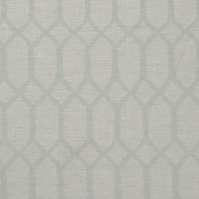 Mitchell Fabrics Sailing Spa in Weekend Polyester  Blend Lattice and Fretwork   Fabric
