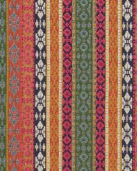 Busy Stripes Navy Blazer by   