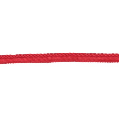 RM Coco Trim Lc100 Lipcord 1/4 Lipstick in Surfside Red Acrylic Fire Rated Fabric Red Trims Outdoor Trims and Embellishments  Cord  Fabric